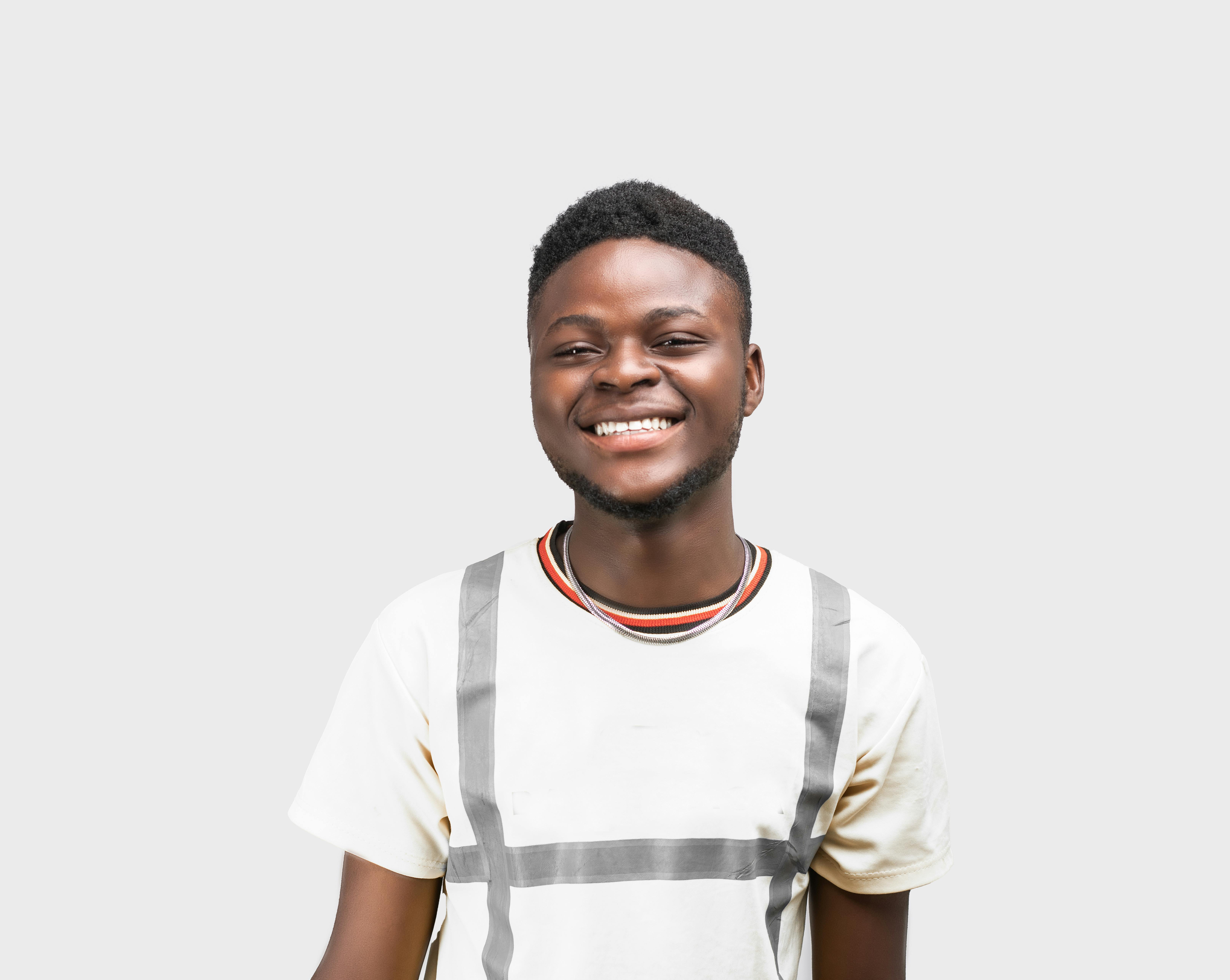 Portrait of a smiling customer
