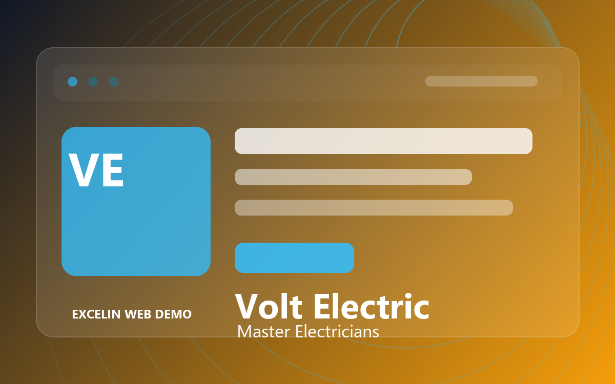 Volt Electric website demo preview