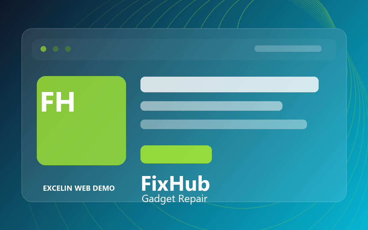 FixHub website demo preview